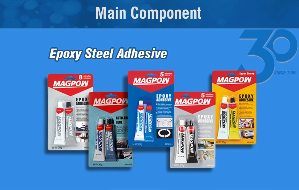 Strong Quality Magpow Ab Epoxy Steel Adhesive for Auto-Motive and Metal&#160; Bonding