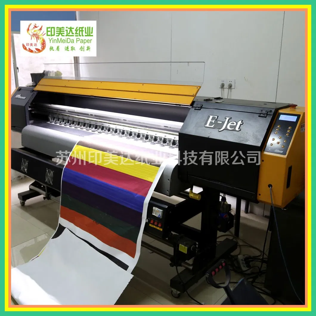 Fast Dry 35/40/45/50 GSM Low Weight Heat Sublimation Transfer Paper with High Transfer Rate