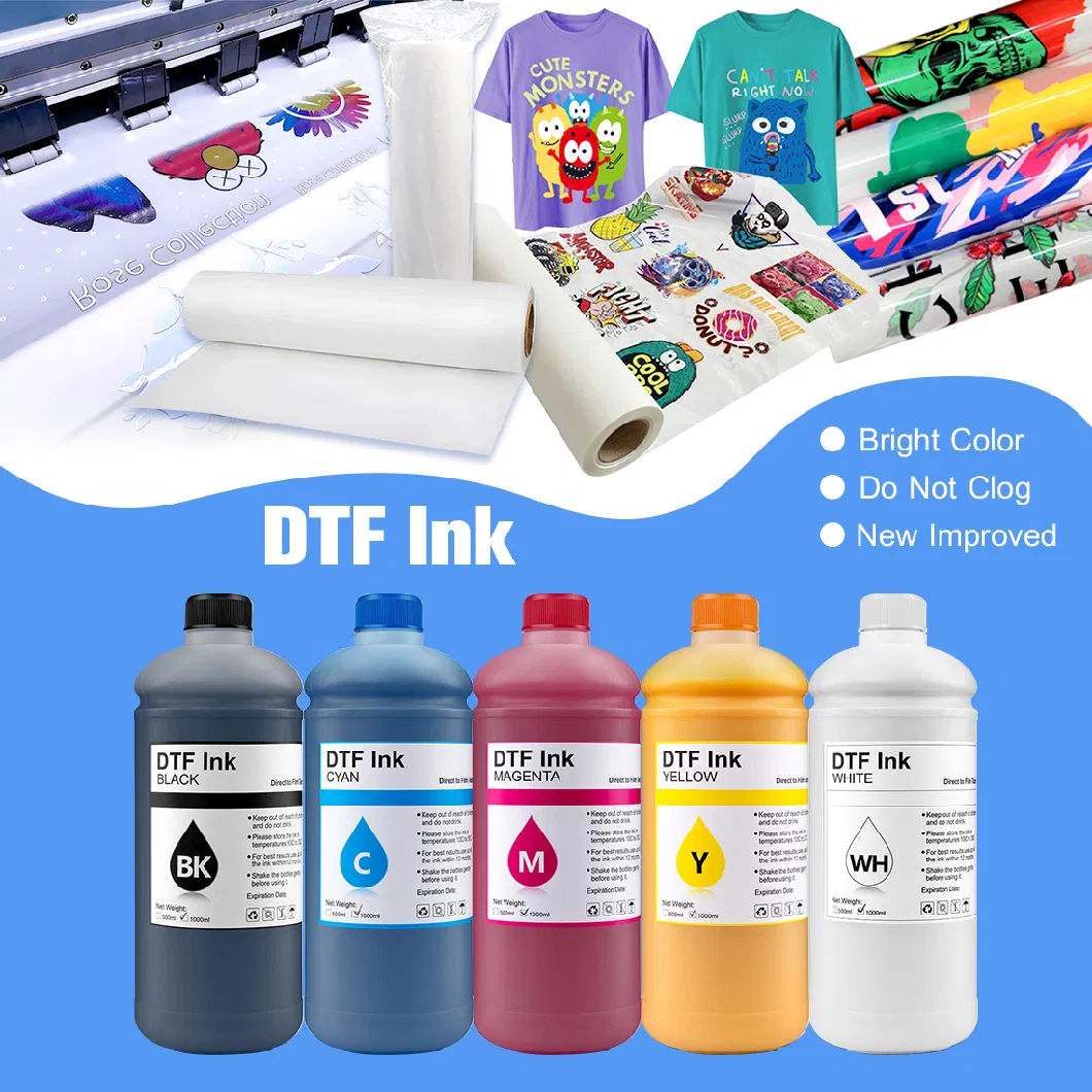 Hot Selling Heat Transfer Printing Paper Sublimation Inkjet Dye Sublimation Ink for Dtf Printer